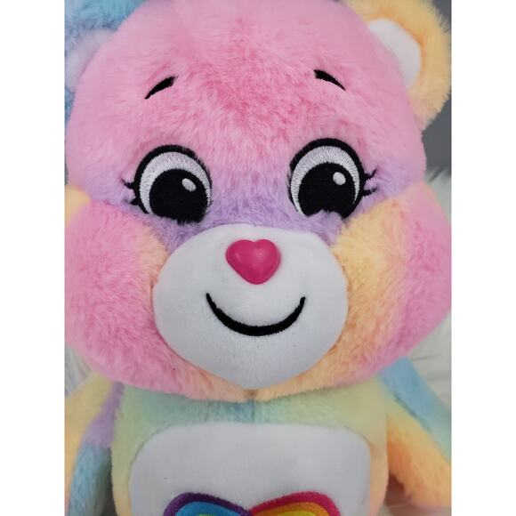 Large Jumbo Care Bear 14" Togetherness Bear 2021 Plush- Basic Fun! - Picture 2 of 5